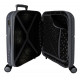 TROLLEY DA VIAGGIO ABS 2ZIP ESPANDIBILE 4 RUOTE PEPE JEANS LONDON HIGHLIGHT BAGAGLIO A MANO40X55X20CM CHIUSURE A COMBINA