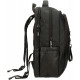 ZAINO ORGANIZZATO PORTA PC E TABLET ADEPT LUKE NERO 31X44X15CM PORTA USB+CAVO 3ZIP MULTITASCHE AGGANCIABILE AL TROLLEY