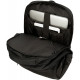 ZAINO ORGANIZZATO PORTA PC E TABLET ADEPT LUKE NERO 31X44X15CM PORTA USB+CAVO 3ZIP MULTITASCHE AGGANCIABILE AL TROLLEY