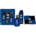 GIFT SET 3PZ DOCCIA SHAMPO+SAPONE LIQUIDO+BANDIERA FC INTERNAZIONALE OFFICIAL PRODUCT DISTRIBUITO DA MODICO MILANO ITALY