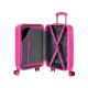 TROLLEY DA VIAGGIO MINNIE GOLDEN DAYS FUCSIA DISNEY ORIGINAL VALIGIA ABS 4 RUOTE BAGAGLIO DA CABINA 38X20X55CM RIGIDA