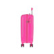 TROLLEY DA VIAGGIO MINNIE GOLDEN DAYS FUCSIA DISNEY ORIGINAL VALIGIA ABS 4 RUOTE BAGAGLIO DA CABINA 38X20X55CM RIGIDA