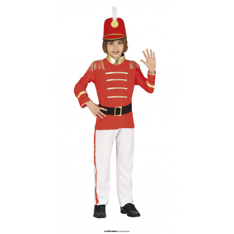 COSTUME DA MAJORETTE BIMBO 5/6 ANNI VESTITO COMPLETO GIACCA CINTURA PANTALONI PER TRAVESTIMENTI DI CARNEVALE NO ACCESSOR