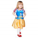 COSTUME CARNEVALE BIANCANEVE ORIGINAL DISNEY 12-18MESI BABY VESTITO PER TRAVESTIMENTI DI CARNEVALE