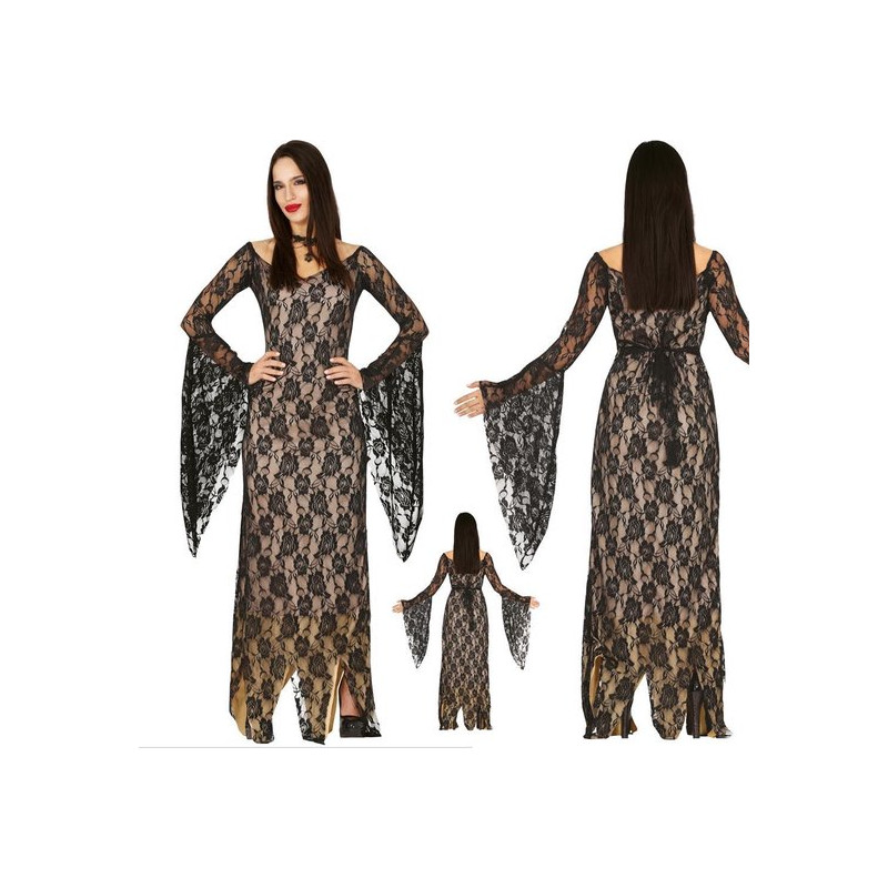 Costume da abito Morticia per famiglie Addams Italy