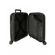 TROLLEY DA VIAGGIO ABS 2ZIP ESPANDIBILE 4 RUOTE PEPE JEANS LONDON HIGHLIGHT BAGAGLIO A MANO40X55X20CM CHIUSURE A COMBINA