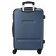 SET 2 TROLLEY ABS DA VIAGGIO 4RUOTE MOVOM GIVE YOURSELF 1 VALIGIA BAG.A MANO40X55X23 1STIVA 48X68X25 CHIUSURE A COMBINAZ