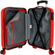 TROLLEY DA VIAGGIO ABS 4 RUOTE SPIDERMAN STREET MARVEL ORIGINAL VALIGIA ROSSA 55X20X34CM DA CABINA 2CHIUSURE A COMBINAZ