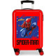 TROLLEY DA VIAGGIO ABS 4 RUOTE SPIDERMAN STREET MARVEL ORIGINAL VALIGIA ROSSA 55X20X34CM DA CABINA 2CHIUSURE A COMBINAZ