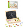 LEARN & PLAY LA MIA DOPPIA LAVAGNA CON MAGNETI,GESSETTI,PENNARELLO E CANCELLINO IMPARA A SCRIVERE E DISEGNARE DAL NEGRO