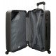 SET 3 TROLLEY DA VIAGGIO ABS 4 RUOTE ROLL ROAD ANTRACITE VALIGIA BAG.A MANO39X55X20 STIVA52X75X28-55X65X75CM CHI.A COMB.