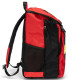 ZAINO SCUOLA ESTNSIBILE 3 SCOMPARTI SCUDERIA FERRARI OFFICIAL 29X41X14CM 28L ROSSO E NERO CON LOGO PANINI SCUOLA ITALY