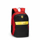 ZAINO SCUOLA ORGANIZZATO SCUDERIA FERRARI 43X33X22CM 3 SCOMPARTI 3 ZIP UTILE PER GITE E VIAGGI DA PANINI SCUOLA ITALY