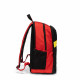 ZAINO SCUOLA ORGANIZZATO SCUDERIA FERRARI 43X33X22CM 3 SCOMPARTI 3 ZIP UTILE PER GITE E VIAGGI DA PANINI SCUOLA ITALY