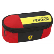 ASTUCCIO OVALE ORGANIZZATO FERRARI OFFICIAL 1 ZIP PORTAPENNE VUOTO SCUDERIA FERRARI DA PANINI SCUOLA ITALY