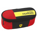 ASTUCCIO OVALE ORGANIZZATO FERRARI OFFICIAL 1 ZIP PORTAPENNE VUOTO SCUDERIA FERRARI DA PANINI SCUOLA ITALY