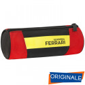 TOMBOLINO SCUOLA SCUDERIA FERRARI NERO ROSSO E GIALLO 21X9X8CM 1 ZIP ASTUCCIO PORTATUTTO DA VIAGGIO PANINI SCUOLA ITALY