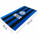 TELO MARE FC INTERNAZIONALE 90X170CM SPUGNA LEGGERA 100% COTONE DA SPIAGGIA E PISCINA PRODOTTO UFFICIALE HERMET ITALY