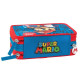 ASTUCCIO 3 ZIP A LIBRO SUPERMARIO NINTENDO COMPLETO 44PZ 2PENNE CANCELLAB.COLORI GIOTTO+ACCESSORI PANINI SCUOLA ITALY