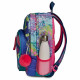 SCHOOL PACK ZAINO SCUOLA ORGANIZZATO 30X42X20CM 30LT+ASTUCCIO 3 ZIP A LIBRO 44PZ SJ GANG EVER SWITIE GIRL SEVEN ITALY