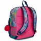 SCHOOL PACK ZAINO SCUOLA ORGANIZZATO 30X42X20CM 30LT+ASTUCCIO 3 ZIP A LIBRO 44PZ SJ GANG EVER SWITIE GIRL SEVEN ITALY