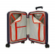 TROLLEY DA VIAGGIO ABS CABINA REEBOK ROXBURY BLU MARINO 55X40X20CM VALIGIA 4 RUOTE BAGAGLIO A MANO OFFICIAL PRODUCT