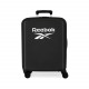 TROLLEY DA VIAGGIO ABS CABINA REEBOK ROXBURY BLACK 55X40X20CM VALIGIA NERA 4 RUOTE BAGAGLIO A MANO OFFICIAL PRODUCT