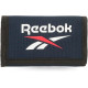 PORTAFOGLIO A STRAPPO REEBOK BOSTON BLU 8X13X2,5CM TASCA ZIP PORTAMONETE E PORTADOCUMENTI VALLET PURSE OFFICIAL PRODUCT