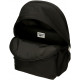 ZAINO 2 CERNIERE REEBOK BOSTON NERO 31X44X18CM 2 ZIP PORTA PC E TABLET TASCA CON ZIP PER SCUOLA LAVORO E TEMPO LIBERO