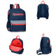 ZAINO MINI REEBOK LUCIA MULTICOLOR 27X32X10CM 1 ZIP TASCA CON ZIP ZAINETTO SCUOLA LAVORO E TEMPO LIBERO OFFICIAL PRODUCT