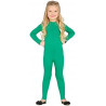 MAILLOT BODYSUYT BABY 3/5 ANNI TUTA SPANDEX VERDE SOTTOVESTITO ELASTICO PER TRAVESTIMENTI DI CARNEVALE E HALLOWEEN