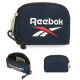 PORTAMONETE REEBOK BOSTON BLU MARINO 12X8X2CM MINI PORTAFOGLIO CON 1 ZIP OFFICIAL PRODUCT