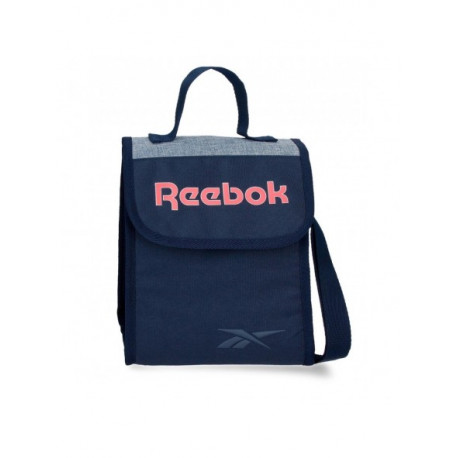 TRACOLLINA TERMICA PORTAMERENDA REEBOK LUCIA BLU MULTICOLOR 26X20X13 BORSA TERMICA DA VIAGGIO E DA LAVORO