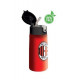 BORRACCIA TERMICA AC MILAN KID 460ML ACCIAIO INOX304 STAINLESS STELL FREDDO24H.CALDO12T.STAGNA BPA FREE NO ALCOL.SEVEN