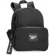 ZAINETTO FREE TIME REEBOK ELSIE NERO 20X25,5X10CM ZAINO CASUAL 1 ZIP TASCHE CON ZIP PER SCUOLA LAVORO E TEMPO LIBERO