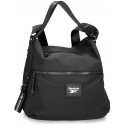 BORSA A TRACOLLA REEBOK ELSIE 35X31X5CM NERA 1ZIP 2 TASCHE CON ZIP E PORTACHIAVI CON MOSCHETTONE OFFICIAL PRODUCT