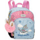 ZAINETTO TEMPO LIBERO ENSÒ UNICORN DREAMS COME TRUE 19X23X8CM TASCA CON ZIP E POM POM MAGIC UNICORNO OFFICIAL PRODUCT