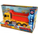 TRUCK D-FORCE SCATOLA COSTRUISCI LA CITTÀ BETONIERA GIALLA 30X18X11CM A FRIZIONE SCALA 1:16 CON LUCI E SUONI