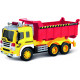 TRUCK D-FORCE SCATOLA COSTRUISCI LA CITTÀ BETONIERA GIALLA 30X18X11CM A FRIZIONE SCALA 1:16 CON LUCI E SUONI