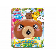 BUBBLE CLICK WILD ORSETTO LANCIA BOLLE INFINITE LUCI E SUONI +2 BICCHIERI LIQUIDO PRONTO FUNZIONA A BATTERIE NON INCLUSE