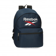 ZAINO AMERICANO REEBOK BOSTON BLU 31X44X18CM 28L 1 ZIP PORTA PC E TABLET TASCA CON ZIP PER SCUOLA LAVORO E TEMPO LIBERO