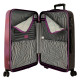 SET 2 TROLLEY DA VIAGGIO GORJUSS SANTORO LONDON FRIDA ABS VALIGIE 4 RUOTE 37X20X55CM 45X67X26CM CHIUSURE A COMBINAZIONI