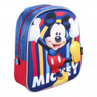 ZAINO ASILO CON LUCI MICKEY MOUSE 3D MULTICOLOR 30X25X8CM 1 ZIP ZAINETTO DISNEY AND FRIENDS ORIGINAL CERDÀ