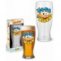 BICCHIERONE DEL PAPA BEER GLASS CON FRASE .PER UN PAPA. A TUTTA BIRRA. IN SCATOLA REGALO