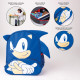 ZAINO ASILO E TEMPO LIBERO SONIC THE HEDGEHOG ZAINETTO 29,5X25X10CM 1ZIP +TASCA C/ZIP +1 PORTABORRACCE UTILE PER VIAGGI