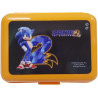 LUNCH BOX PORTAMERENDA SONIC 2 PVC SCATOLA PORTA PRANZO ARANCIONE CON STAMPA SONIC 2 THE HEDGEHOG MARICART SCUOLA ITALY