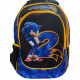 ZAINO SCUOLA OVETTO ORGANIZZATO SONIC 2 THE HEDGEHOG ORIGINAL 3 CERNIERE 42X35X20CM OFFICIAL PRODUCT SEGA OF AMERICA