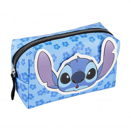 BUSTINA NECESSER STITCH 3D DISNEY ORIGINAL BUSTINA PORTATUTTO 17X10X7CM UTILE PER PALESTRA PISCINA E TEMPO LIBERO