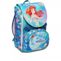 ZAINO SCUOLA ESTENSIBILE BIG LA SIRENETTA WATCH ME SHINE DISNEY ORIGINAL THE LITTLE MERMAID 28X40X13CM SEVEN ITALY