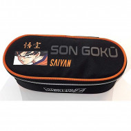 ASTUCCIO OVALE SCUOLA ORGANIZZATO DRAGON BALL Z COMIX ANIME 23X11X9,5CM 1ZIP E PATTINA PORTAPENNE PANINI SCUOLA ITALY